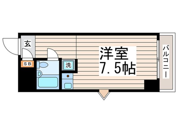 ナビ・新桜台（201）の物件間取画像